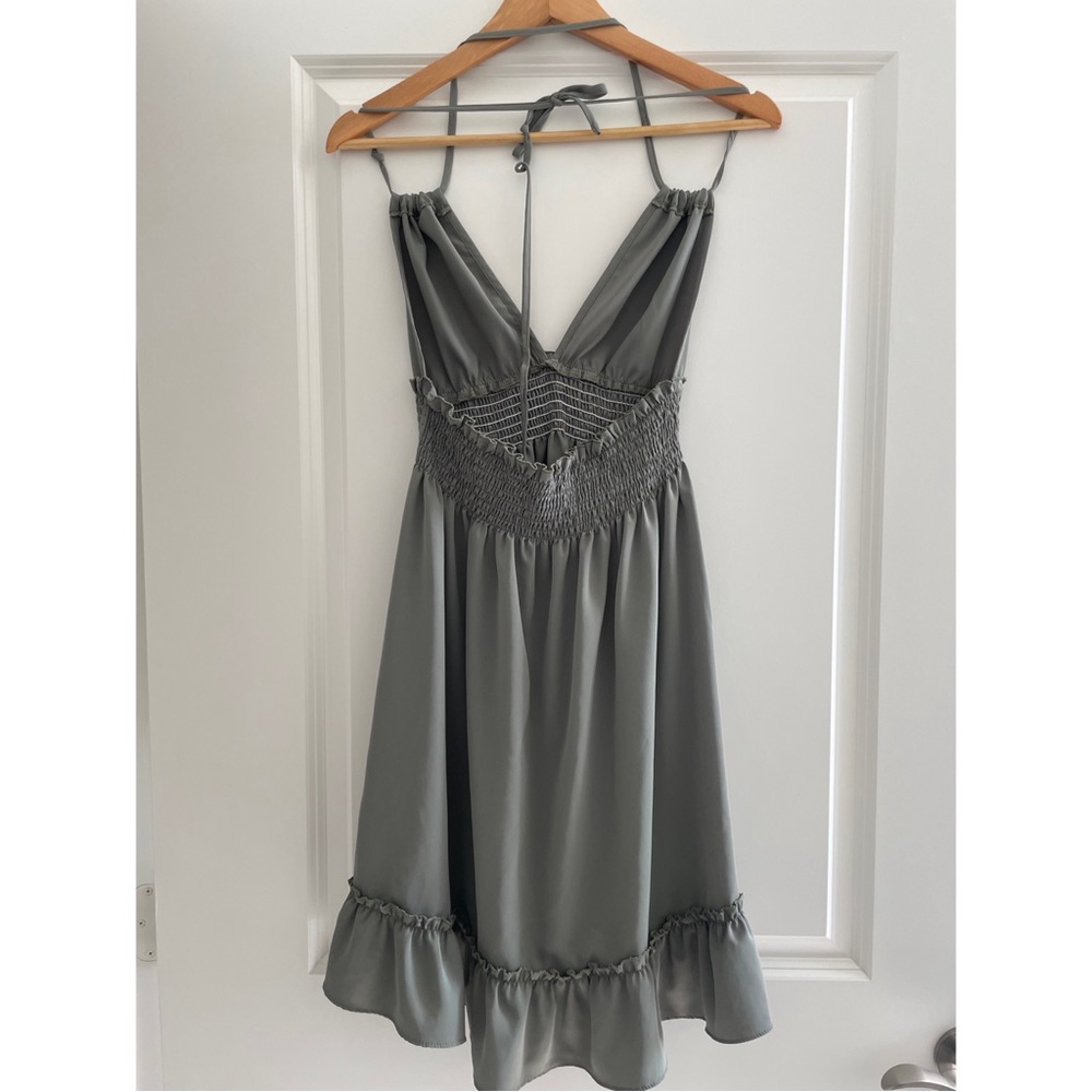 NWOT SHEIN Halter Mini Dress - Picture 3 of 3